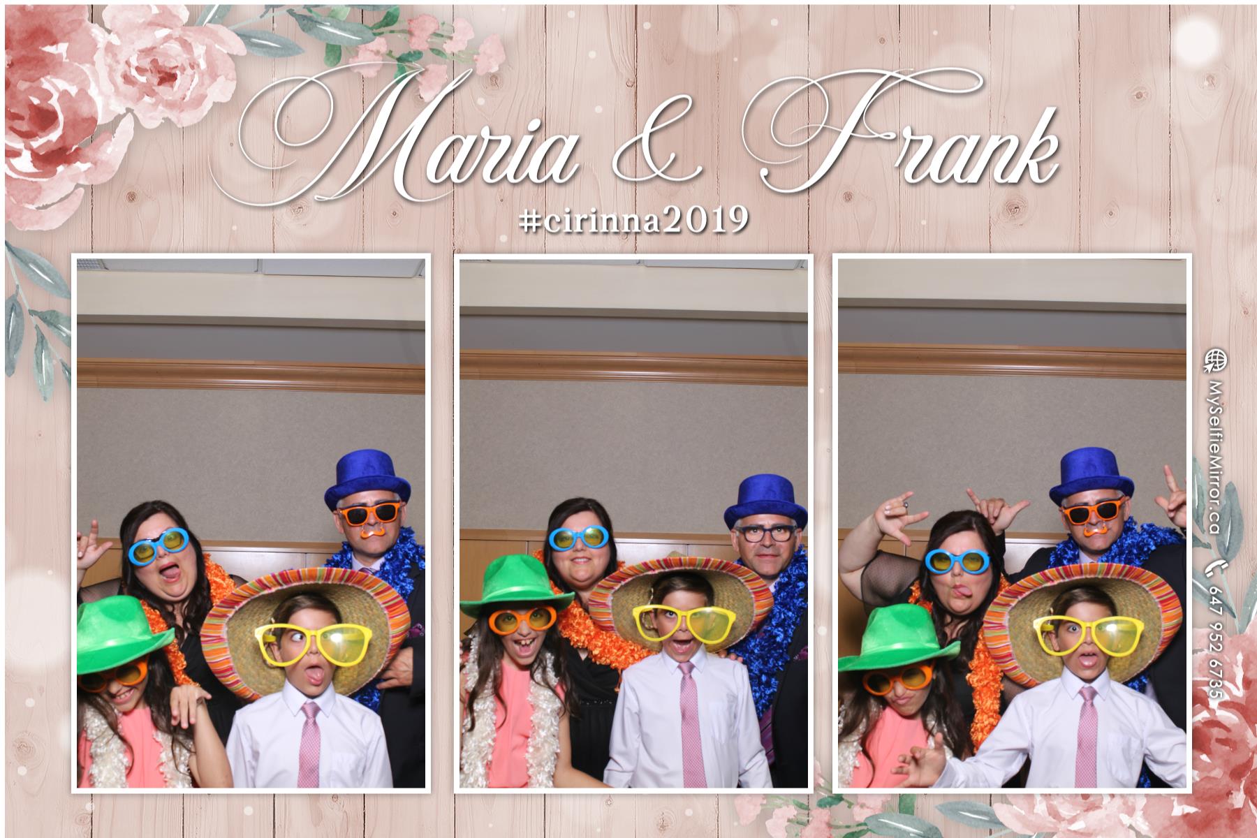 Wedding of Frank and Maria  | View more photos from the event at gallery.myselfiemirror.ca/u/romanmyselfiemirrorca/Wedding-of-Frank-and-Maria